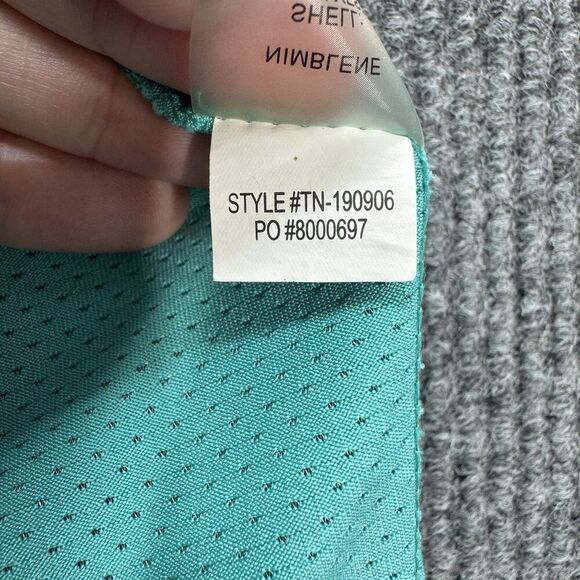 Title Nine Nimblene Swingtastic Skort Size 12 Blue Golf Tennis Pickleball Skirt - Picture 7 of 11